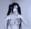 色漫比基尼+口罩