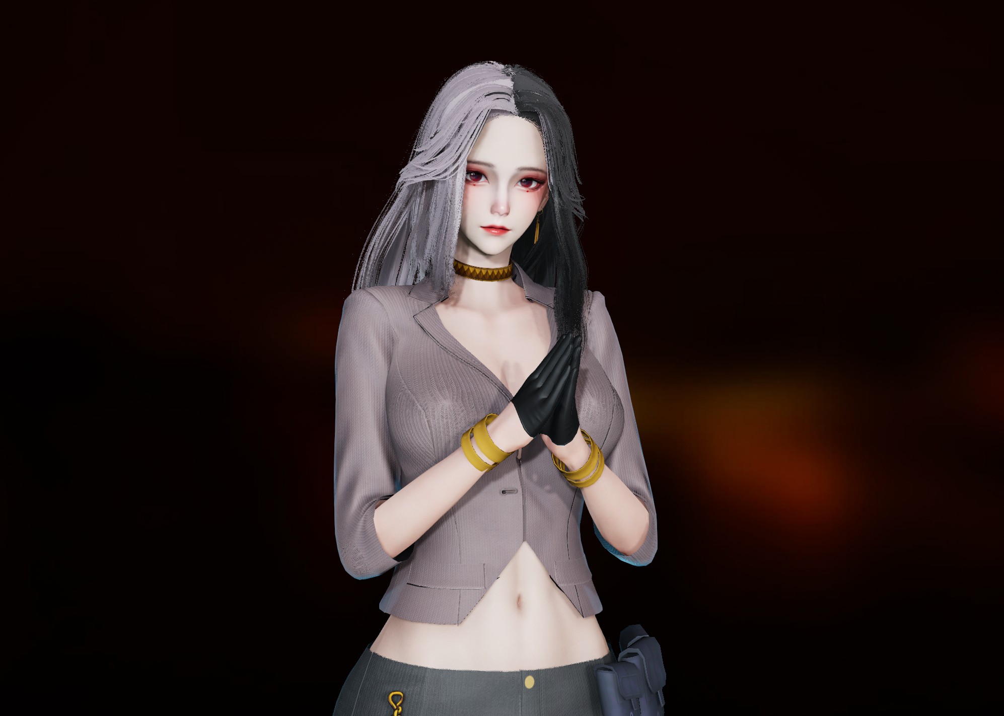 【免费】胜利女神nikke 罗珊娜 人物卡+MOD
