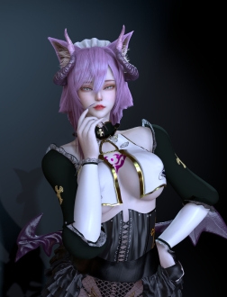 自购人物恶魔猫猫修女