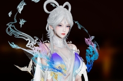 【免费】永劫无间 蓝梦 画中仙 人物卡mod